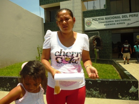 madre asaltada colectivo